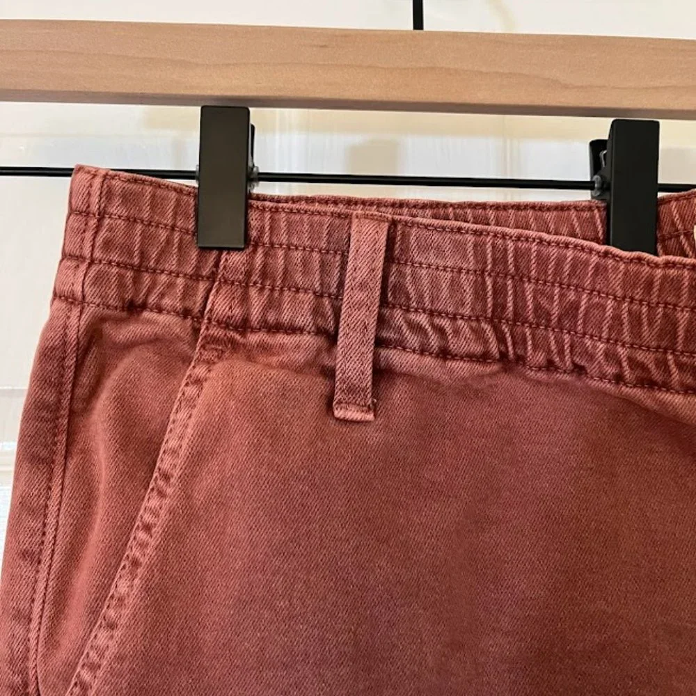 Madewell - Pull-On Relaxed Jeans: Garment-Dyed Edition / X-LARGE - Picture 4 of 5